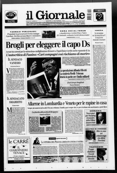 Il giornale : quotidiano del mattino